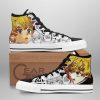 DEMON SLAYER Zenitsu Agatsuma Mix Manga High Top Shoes