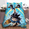 DRAGON BALL Goku Flying Into Battle Bedding Set