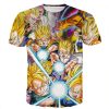 DRAGON BALL Goku Gohan Goten Super Saiyan Kamehameha T-Shirt