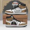 ONE PIECE Brook Wanted Air Jordan 1 High Sneakers