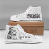 ONE PIECE Nico Robin White High Top Shoes