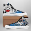 POKEMON Greninja Mix Manga High Top Shoes