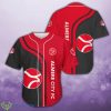 Almere City FC Red Black Baseball Jersey