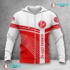 Almere City FC White Red Zip Up Hoodie