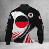 Excelsior Rotterdam Black White Bomber Jacket