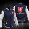 FC Twente Blue White Baseball Jacket