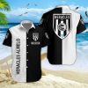 Heracles Almelo Custom Name White Black Hawaiian Shirt