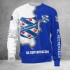 SC Heerenveen Logo Blue White Sweatshirt