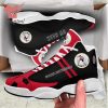 Sparta Rotterdam Custom Name Black Red Air Jordan 13 Shoes
