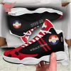 Willem II Custom Name Black Red Sport Air Jordan 13 Shoes