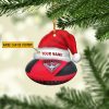 AFL Essendon Bombers Custom Name Custom Shaped Ornament