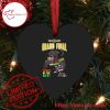NRL Penrith Panthers Power Of The West Heart Shaped Ornament