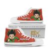 HUNTER X HUNTER Gon Freecss Orange High Top Shoes