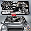 NFL Las Vegas Raiders Custom Name Skeleton Car Sunshade