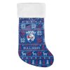 AFL Western Bulldogs Ugly Christmas Socks