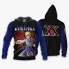 HUNTER X HUNTER Kurapika Black Blue Zip Up Hoodie