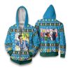 HUNTER X HUNTER Leorio Anime Ugly Christmas Zip Up Hoodie