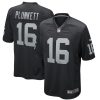 Las Vegas Raiders Jim Plunkett Nike Black NFL Game Jersey