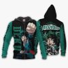 MY HERO ACADEMIA Izuku Midoriya Deku Zip Up Hoodie