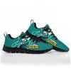 MY HERO ACADEMIA Izuku Midoriya Teal Running Shoes