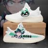 MY HERO ACADEMIA Izuku Midoriya White Yeezy Boost Sneakers
