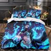 MY HERO ACADEMIA Katsuki Bakugo Blue Fire Effect Bedding Set