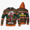 MY HERO ACADEMIA Katsuki Bakugo Santa Ugly Christmas Zip Up Hoodie
