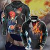 MY HERO ACADEMIA Shoto Todoroki Black Pullover Hoodie