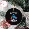 NBA Charlotte Hornets Damn Right Round Ornament