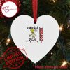 NBA Chicago Bulls Air Bart Simpson Heart Shaped Ornament
