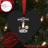 NBA Indiana Pacers Damn Right Heart Shaped Ornament