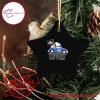 NBA Los Angeles Clippers Snoopy Dog Driving Car Star Ornament