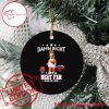 NBA Miami Heat Damn Right Round Ornament