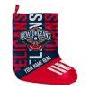 NBA New Orleans Pelicans Custom Name Christmas Socks