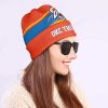 NBA Oklahoma City Thunder Red Blue Beanie