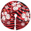 NBA Toronto Raptors Snowman Sherpa Christmas Tree Skirt