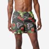 NFL Atlanta Falcons Floral Men Beach Shorts