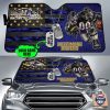 NFL Baltimore Ravens Custom Name Camo Car Sunshade
