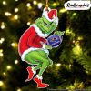 NFL Baltimore Ravens The Grinch Custom Shaped Ornament