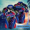 NFL Buffalo Bills Custom Name Flower Summer Tropical Hawaiian Shirt
