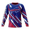 NFL Buffalo Bills Custom Name Number Special MotoCross Concept Sweatshirt