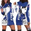 NFL Buffalo Bills Snoopy Lover Women Hoodie Dress