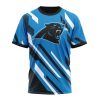 NFL Carolina Panthers Custom Name Number MotoCross Concept Unisex T-Shirt