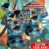 NFL Carolina Panthers Custom Name Special Vintage Style Hawaiian Shirt