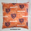 NFL Chicago Bears Watermark Logo Square Pillow Case