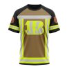 NFL Cincinnati Bengals Custom Name Number Firefighter Uniform T-Shirt