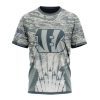 NFL Cincinnati Bengals Custom Name Number Honor US Air Force Veterans T-Shirt