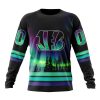 NFL Cincinnati Bengals Custom Name Number Northern Lights Sweatshirt