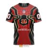 NFL Cincinnati Bengals Custom Name Number Spider Man T-Shirt