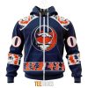 NFL Denver Broncos Custom Name Number Grateful Dead Zip Up Hoodie